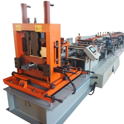 Fully Automatic 80-300mm Width And Height Interchangeable CZ Purlin Roof Roll Forming Machine